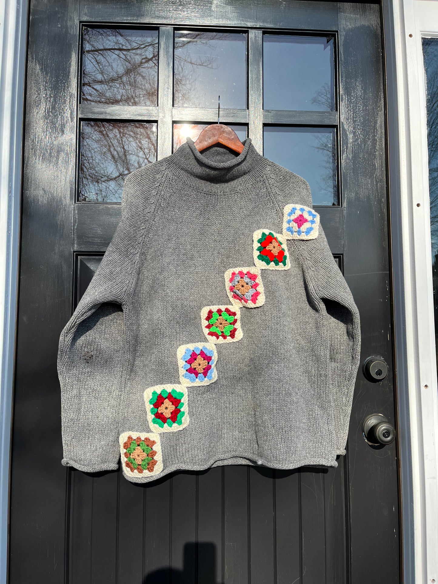 Granny Square Sweater